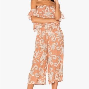 Minkpink off the shoulder women romper size small